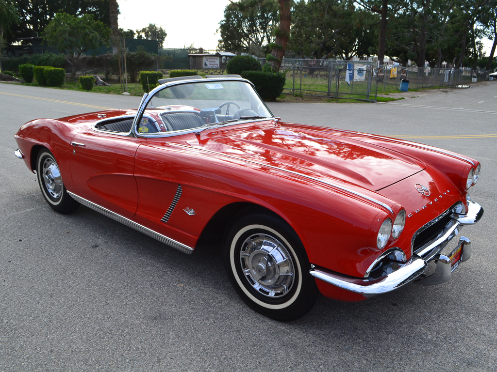 1962 Chevrolet Corvette Convertible Roman Red