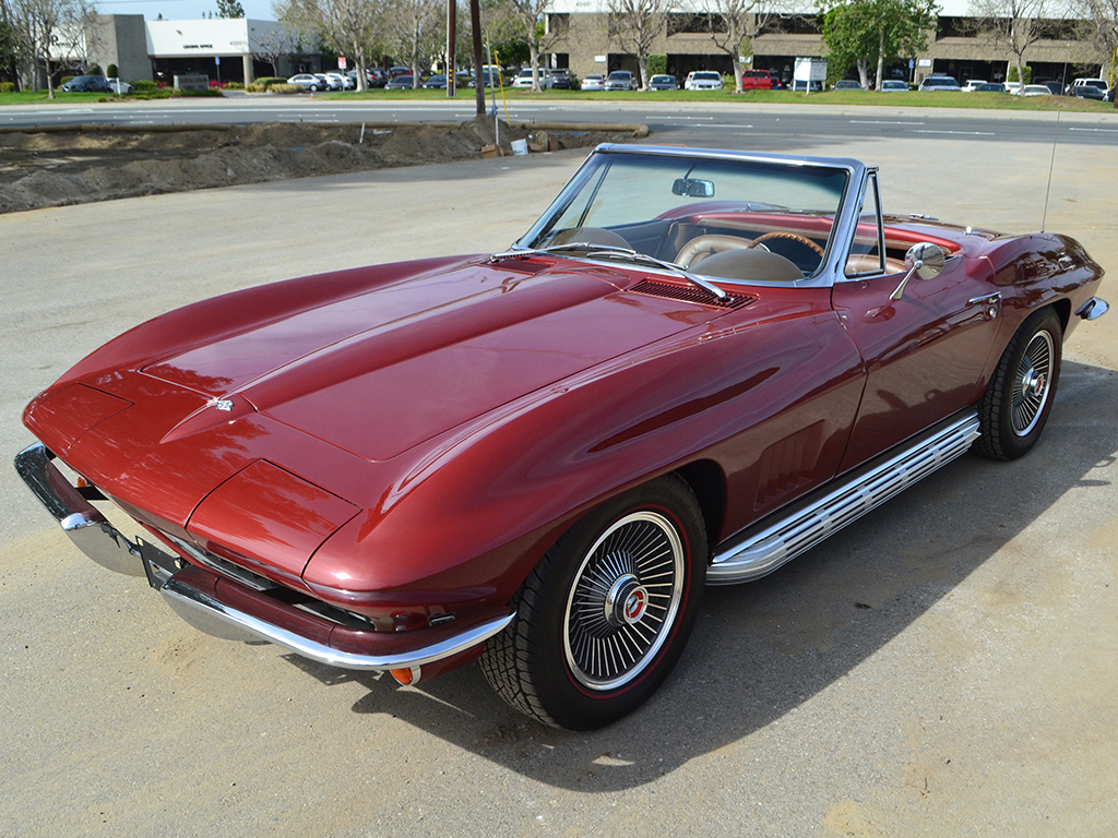 Featured Corvette: 1967 327/300 hp 4 Speed Corvette Convertible ...