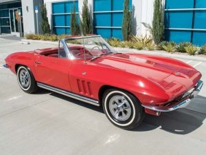 rally red corvette