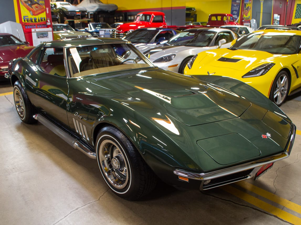 1969 Green Corvette L71 Coupe 0213