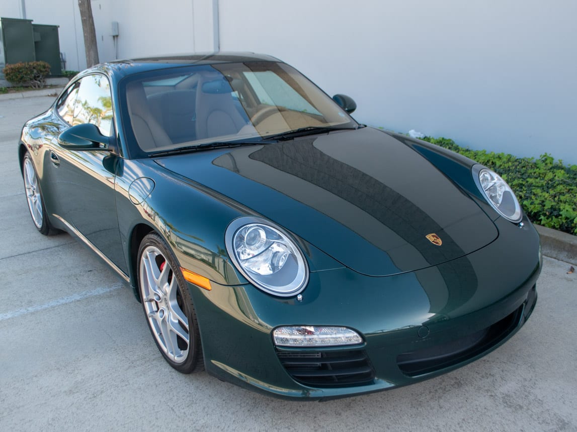 2009 Green Porsche 911 Carrera S 0054