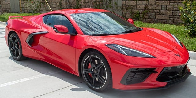 2020 red c8 corvette coupe 2lt z51 exterior 1