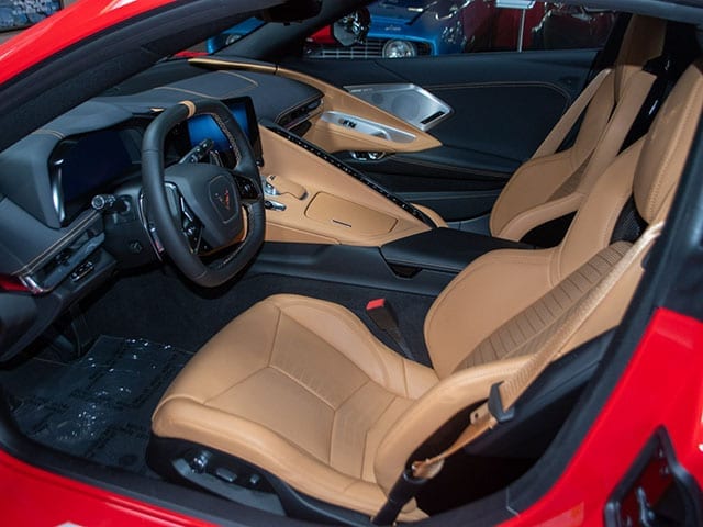 2020 red c8 corvette coupe 2lt z51 interior 1