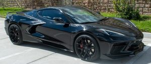 2021 black c8 corvette coupe 3lt z51 exterior