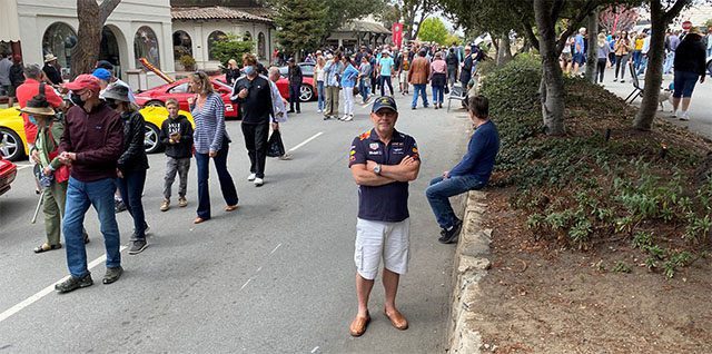 mike at pebble beach