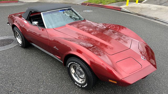 1973 corvette convertible 1