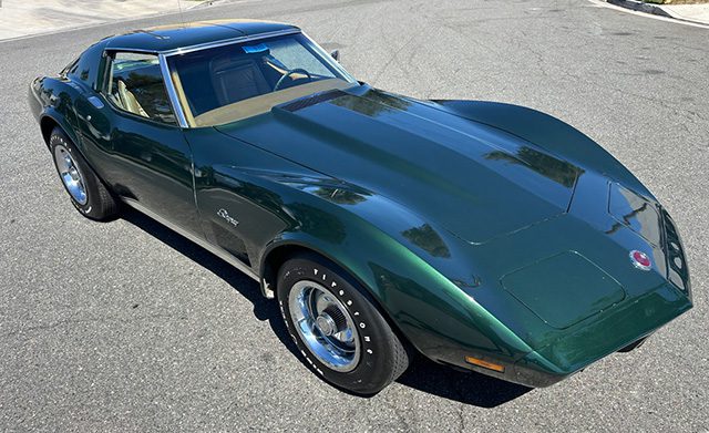 1974 Green Corvette Coupe