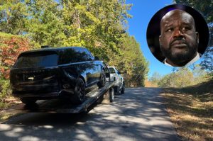 Shaquille ONeals custom Range Rover